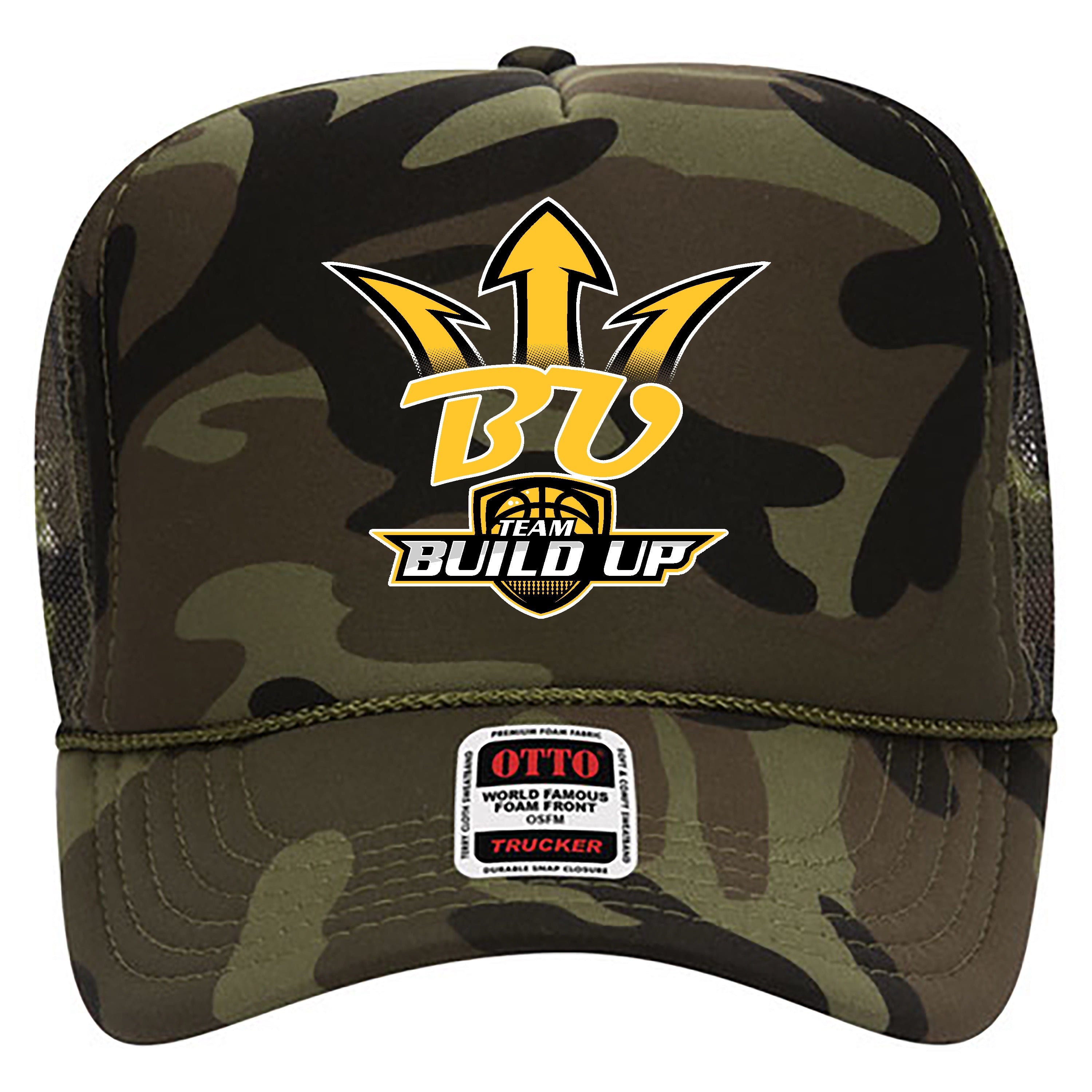 TRUCKER HAT - (ARMY FATIGUE)