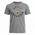 "Built Different" Soft Cotton Short Sleeve Tee - (Grey)