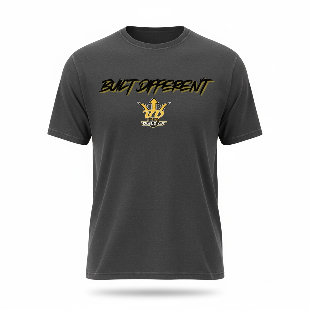 ATHLETIC TEE - "BUILT DIFFERENT" (LIMITED COLLECTION)