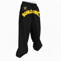 Wide Leg Sweat Pants (BAGGY) - "BLACK BUILDING..." (EXCLUSIVE)