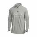 Men's Hooded &nbsp;T Shirts Long Sleeve Athletic - Grey (BUILD UP BASKETBALL)